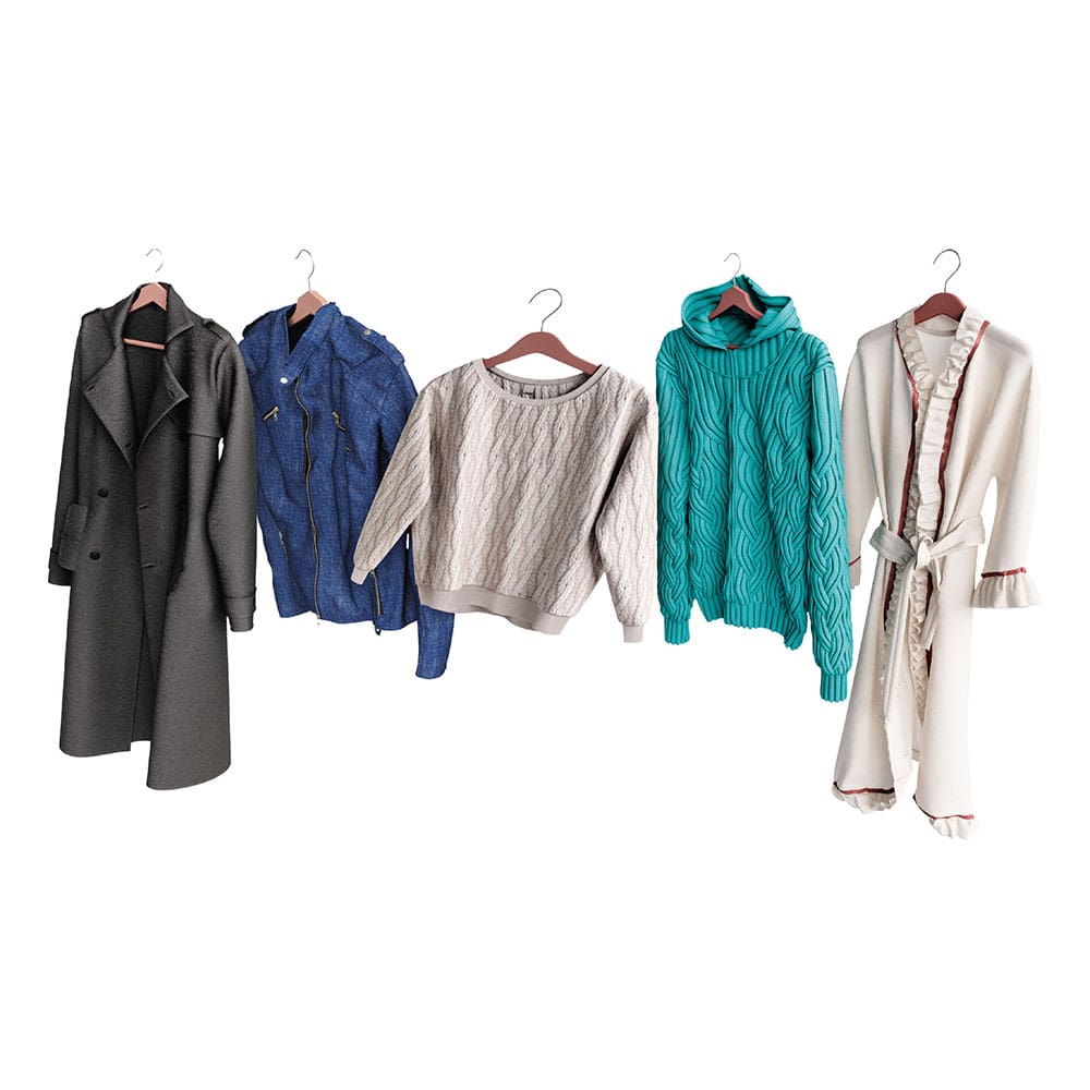 Organizador a Vácuo para Cabide Euro Home 120 x 70 cm - Transparente - 2