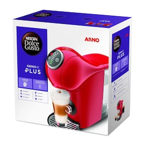Cafeteira Expresso Arno Dolce Gusto Genio S Plus Multibebidas - Vermelha