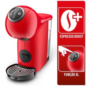 Cafeteira Expresso Arno Dolce Gusto Genio S Plus Multibebidas - Vermelha