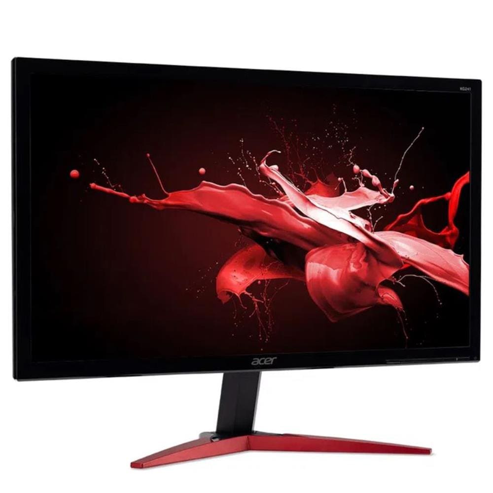 Monitor Gamer LED 23.6" Full HD Acer KG241Q-S 0,5ms, 165 Hz, FreeSync, ComfyView, BlueLightShield, Flickerless, Design ZeroFrame, HDMI e DP - 1