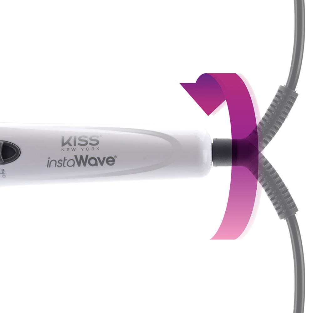 Modelador de Cachos Automático Instawave Kiss New York Red Pro KACI01BR Bivolt - Branco - 3