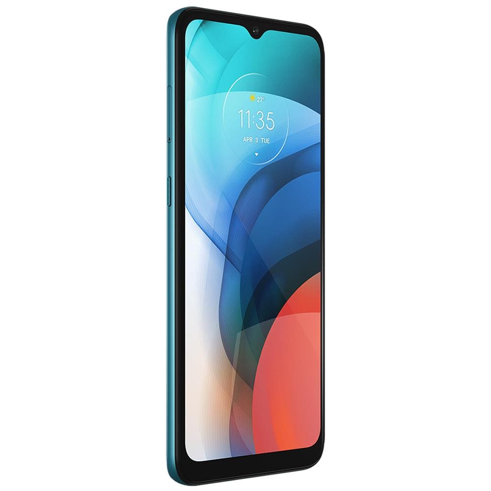 Smartphone Motorola Moto E7 Aquamarine 32GB, 2GB RAM, Tela de 6.5”, Câmera Traseira Dupla, Android 10 e Processador Octa-Core - 2