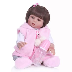 Boneca Bebe Reborn Laura Baby Paola 595 - 48cm