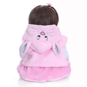 Boneca Bebe Reborn Laura Baby Paola 595 - 48cm