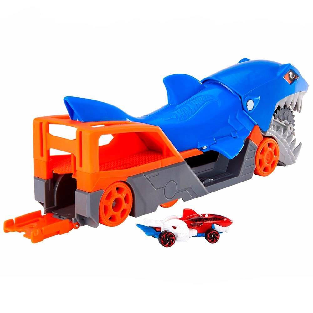 Pista Hot Wheels Guincho Tubarão Com Carrinho - Mattel Gvg36