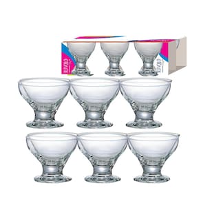 Conjunto de Taças de Sobremesa Ruvolo Paradise em Vidro - 6 Peças