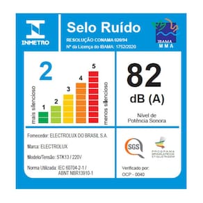Aspirador de Pó Vertical 2 em 1 Electrolux STK13 Chili Red 1100W - Vermelho