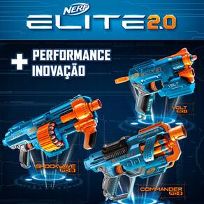 Lançador de Dardos - Nerf - Elite 2.0 - Commander - Hasbro