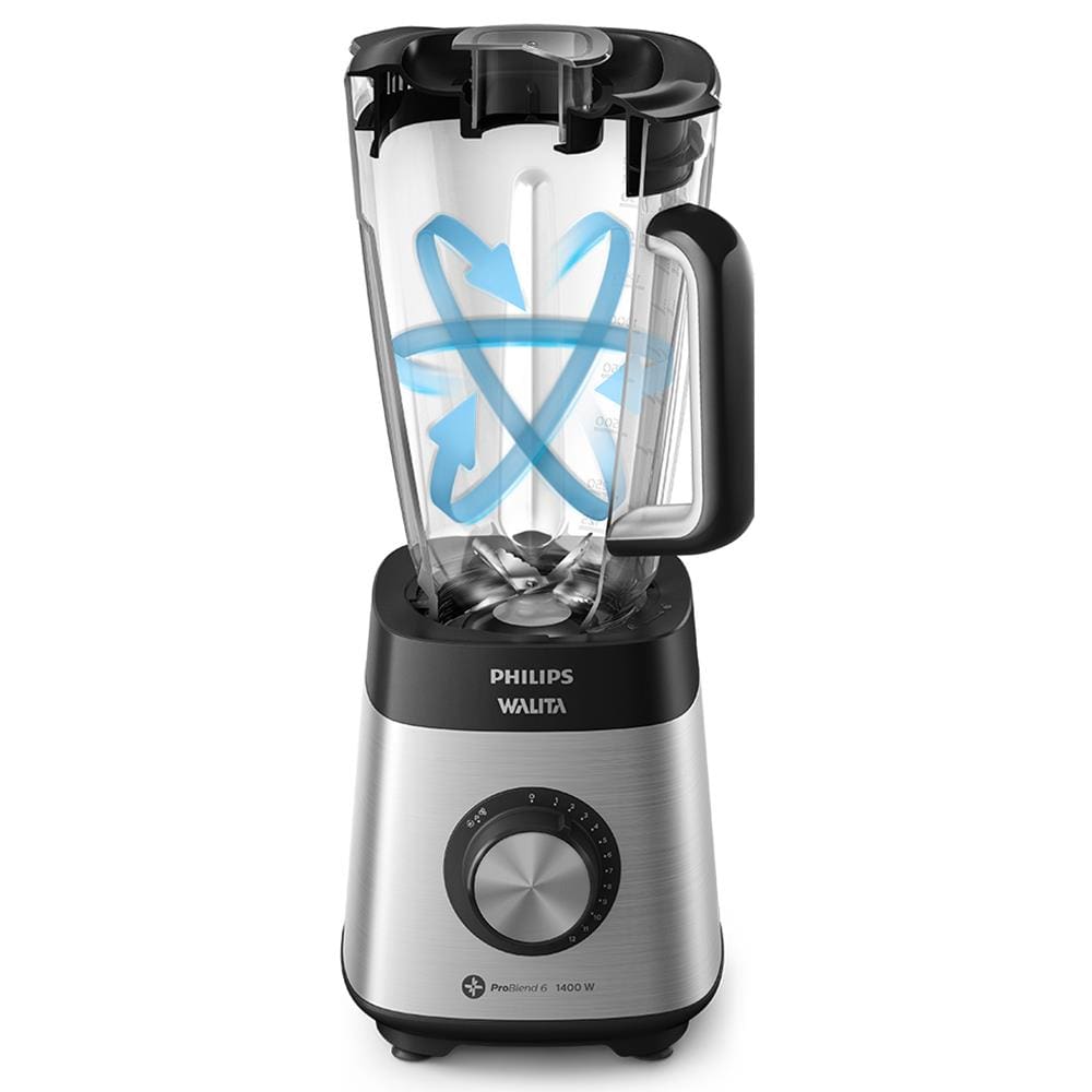 Liquidificador Philips Walita RI2244 Inox 1400W com 12 Velocidades - 220V - 1
