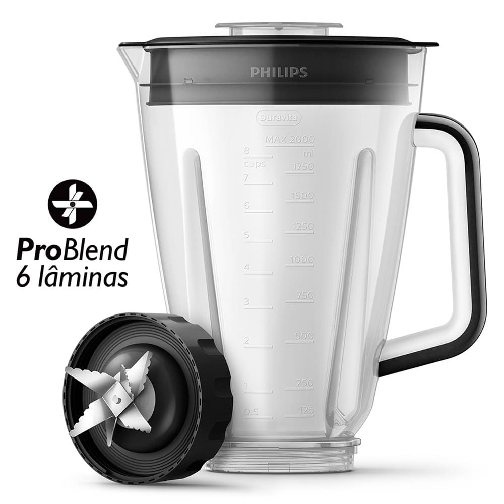 Liquidificador Philips Walita RI2244 Inox 1400W com 12 Velocidades - 220V - 3