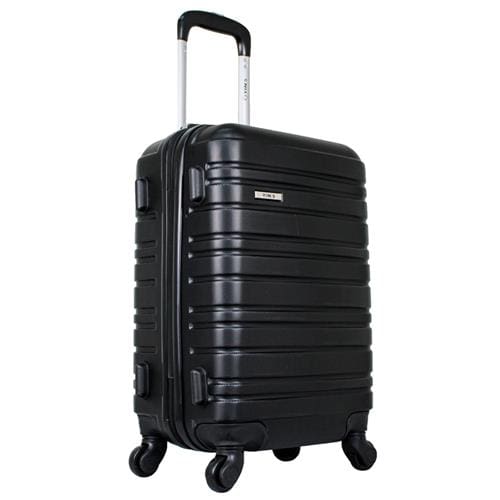 Mala de Bordo Yins Brasil YS21066P com Rodas Giro 360° em ABS 20 - Preta - 2