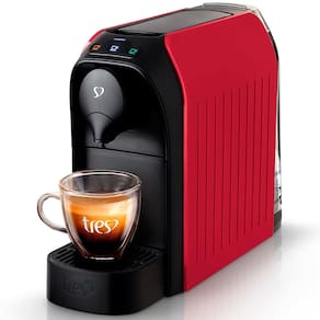 Cafeteira Espresso TRES Passione Multibebidas - Vermelha