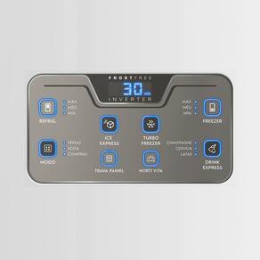 Refrigerador Electrolux Frost Free IB53 com Painel Blue Touch 454L - Branco