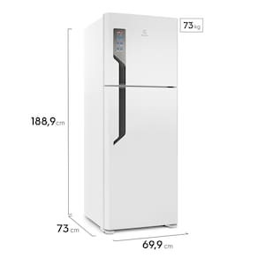 Refrigerador Electrolux TF56 Frost Free com Fast Adapt 474L – Branco