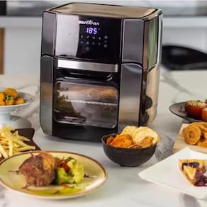Fritadeira Elétrica sem Óleo Air Fry Britânia Oven BFR2100P 12L - Preta