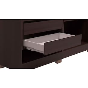 Guarda-Roupa Casal Bartira Napoli UP com 234,5cm de Largura, 6 Portas, 4 Gavetas e 4 Prateleiras