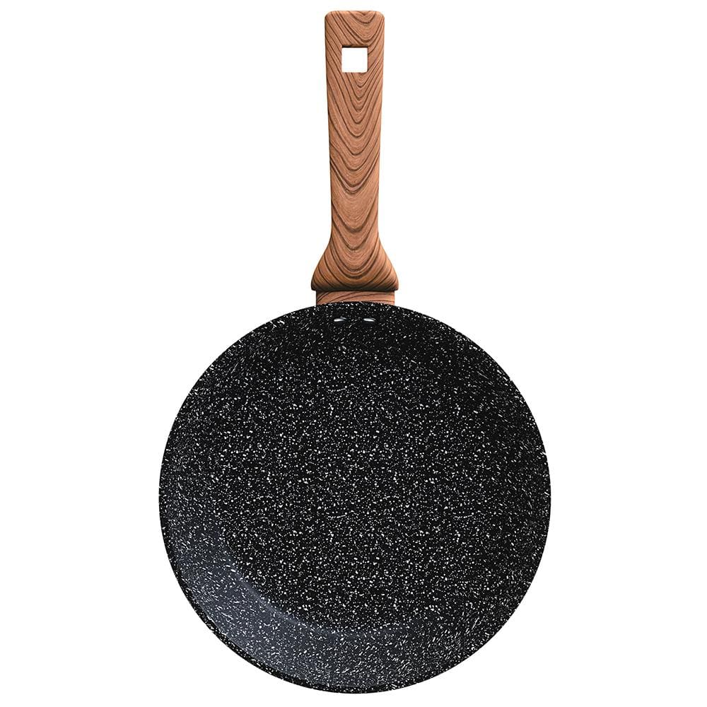 Frigideira Euro Home Colorstone Antiaderente 5 Camadas Preta - 22cm - 1