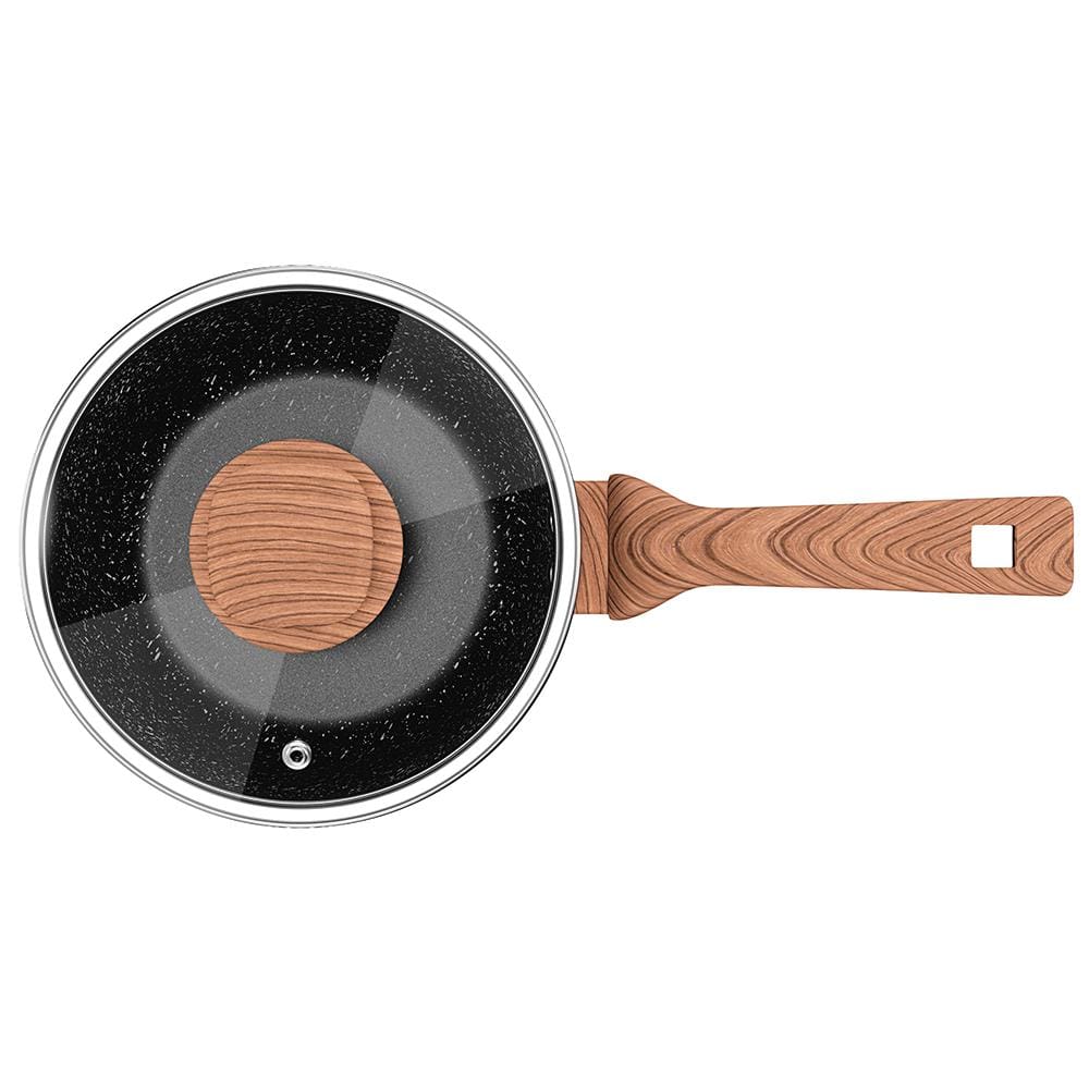 Panela Euro Home Colorstone Antiaderente 5 Camadas Preta – 2,2 L - 1