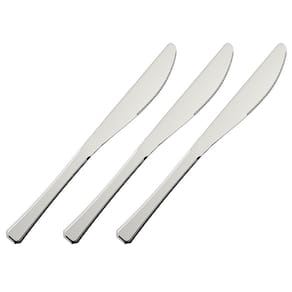 Conjunto de Facas para Sobremesa Euro Home Aço Inox – 3 Peças