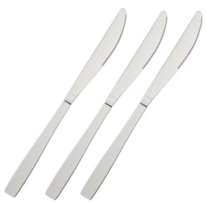 Conjunto de Facas para Mesa Euro Home Lisas Inox - 3 Peças