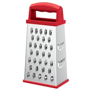 Ralador 4 Faces 6 Inox Euro Home - Vermelho