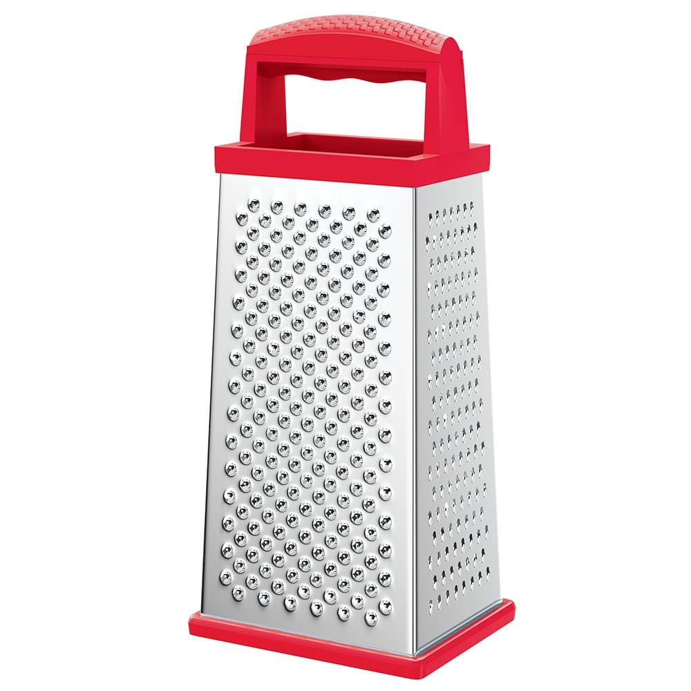 Ralador 4 Faces 9 Inox Euro Home - Vermelho - 1