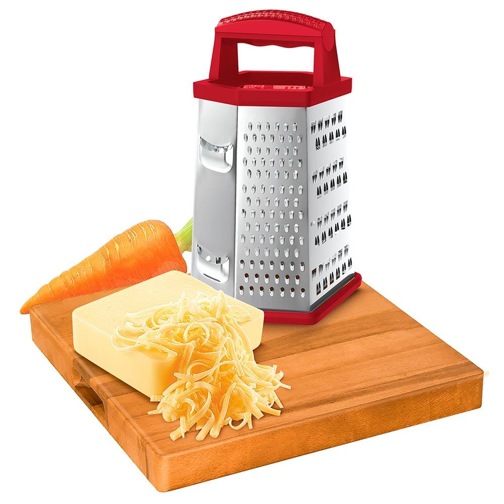Ralador 6 Faces 8 Inox Euro Home - Vermelho - 2