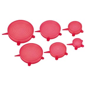 Conjunto de Tampas Euro Home em Silicone - 6 Tampas