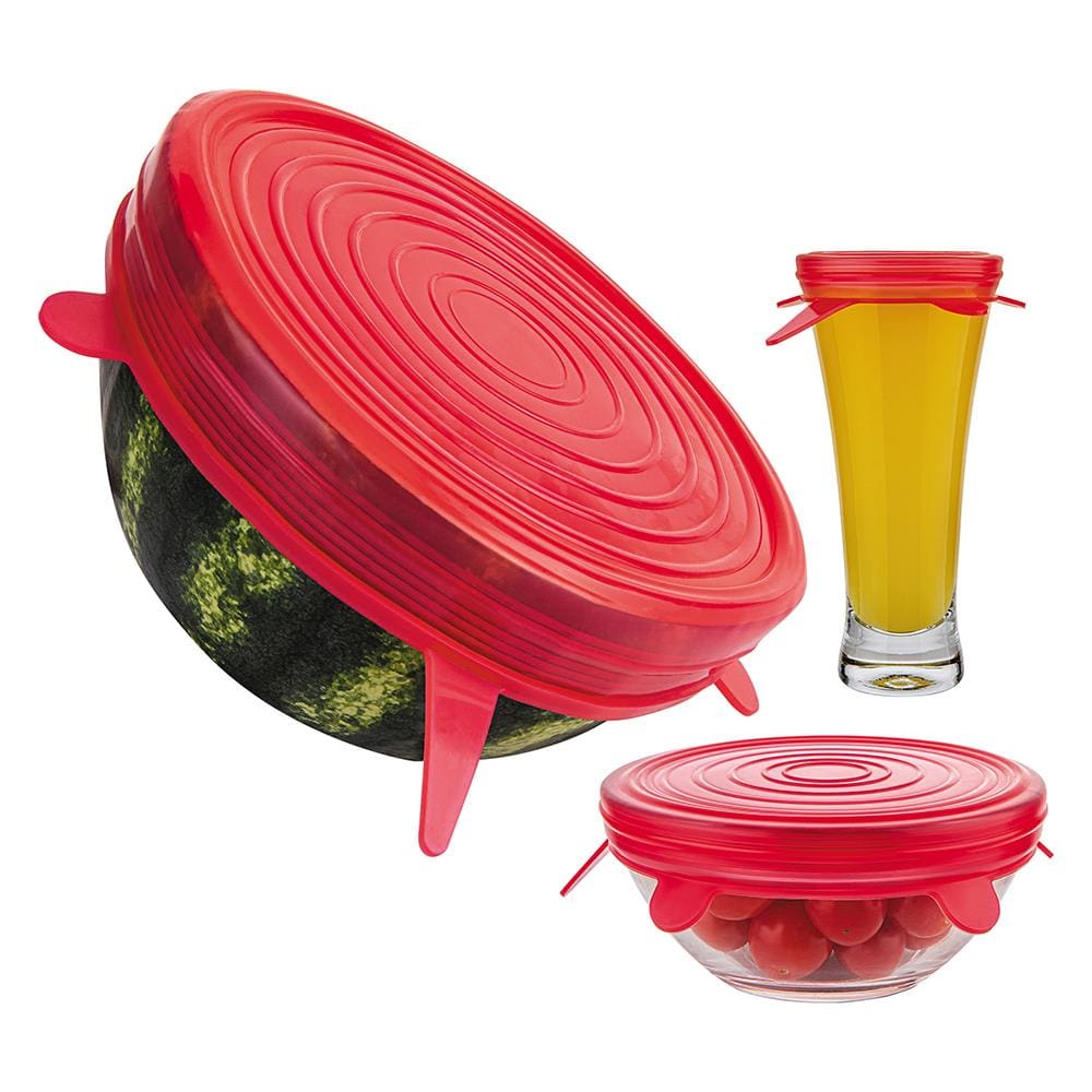 Conjunto de Tampas Euro Home em Silicone - 6 Tampas - 1