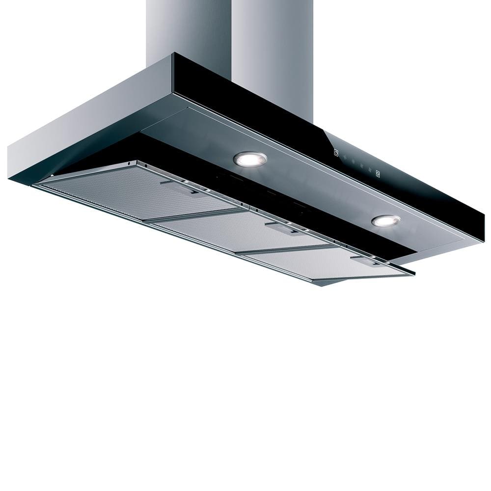 Coifa de Parede Brastemp BAE90AR Painel Touch on Glass Inox - 90 cm - 220v - 3