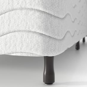 Base Box Queen Size Probel Amsterdã 38x79x198 cm – Branco - 1