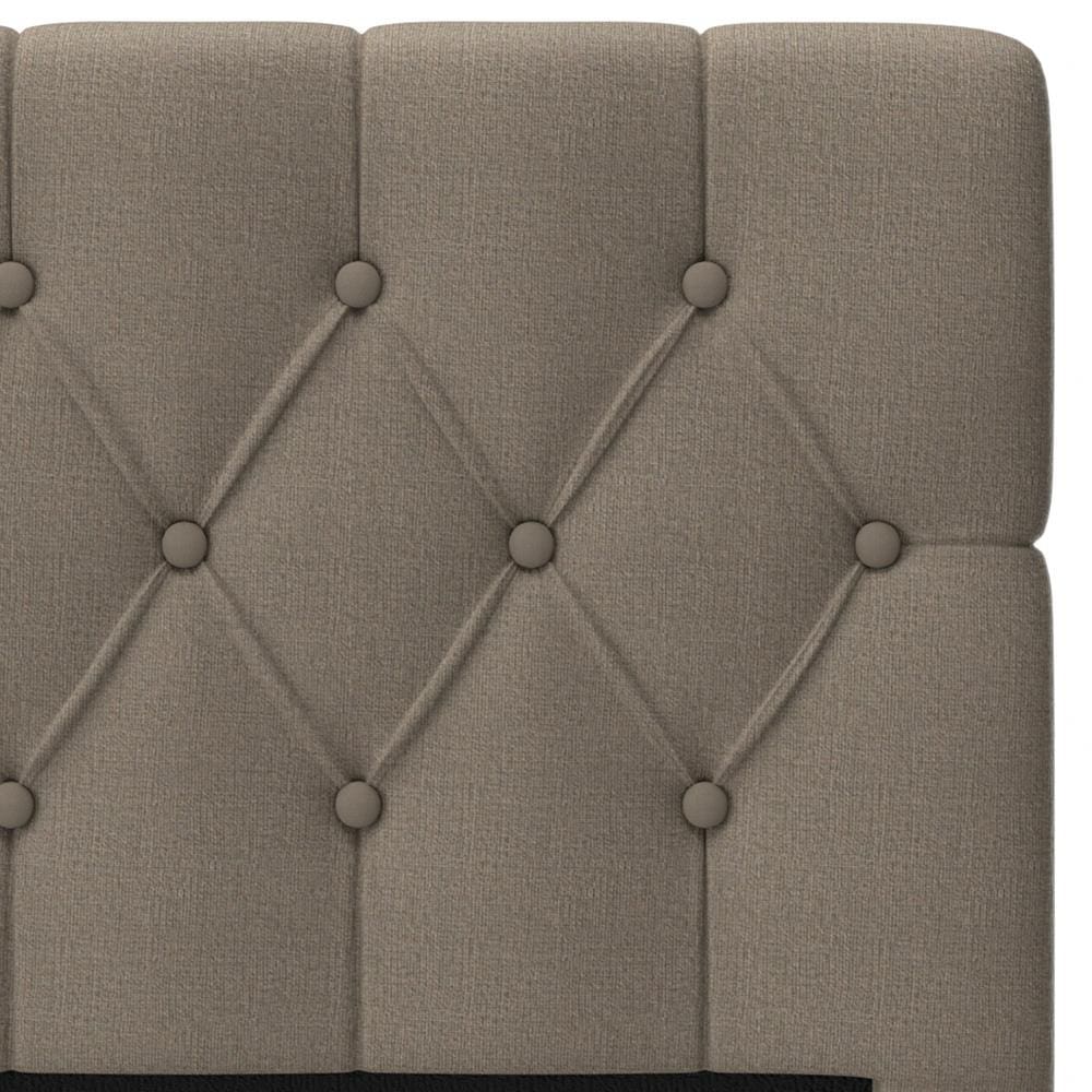 Cabeceira para Cama Queen Size Probel Califórnia em Tecido Suede - CABECEIRA QUEEN SIZE PROBEL CALIFORNIA BEGE. - 2