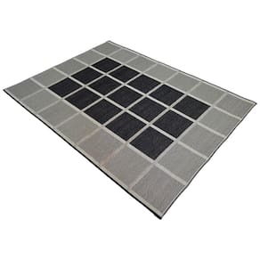Tapete Rayza 215x350 cm Natural Look Granada-B - Preto