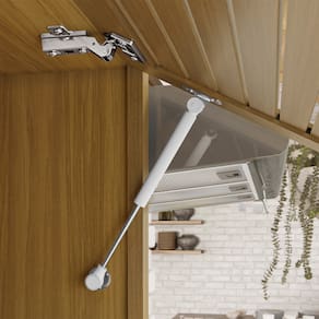 Armário Aéreo Nesher Princesa 2 Portas 4 Prateleiras – 200cm - Freijó/Grafite - 3