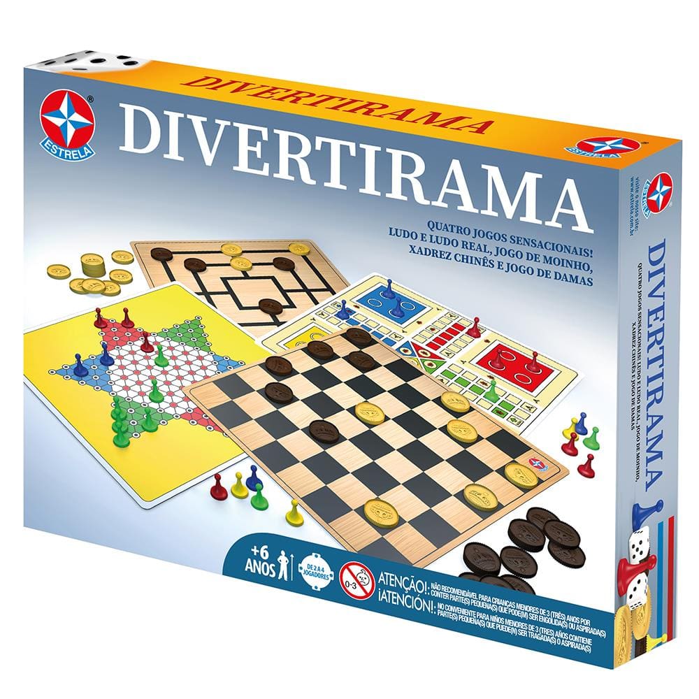 Divertirama - Estrela- Super Jogos de Tabuleiro!