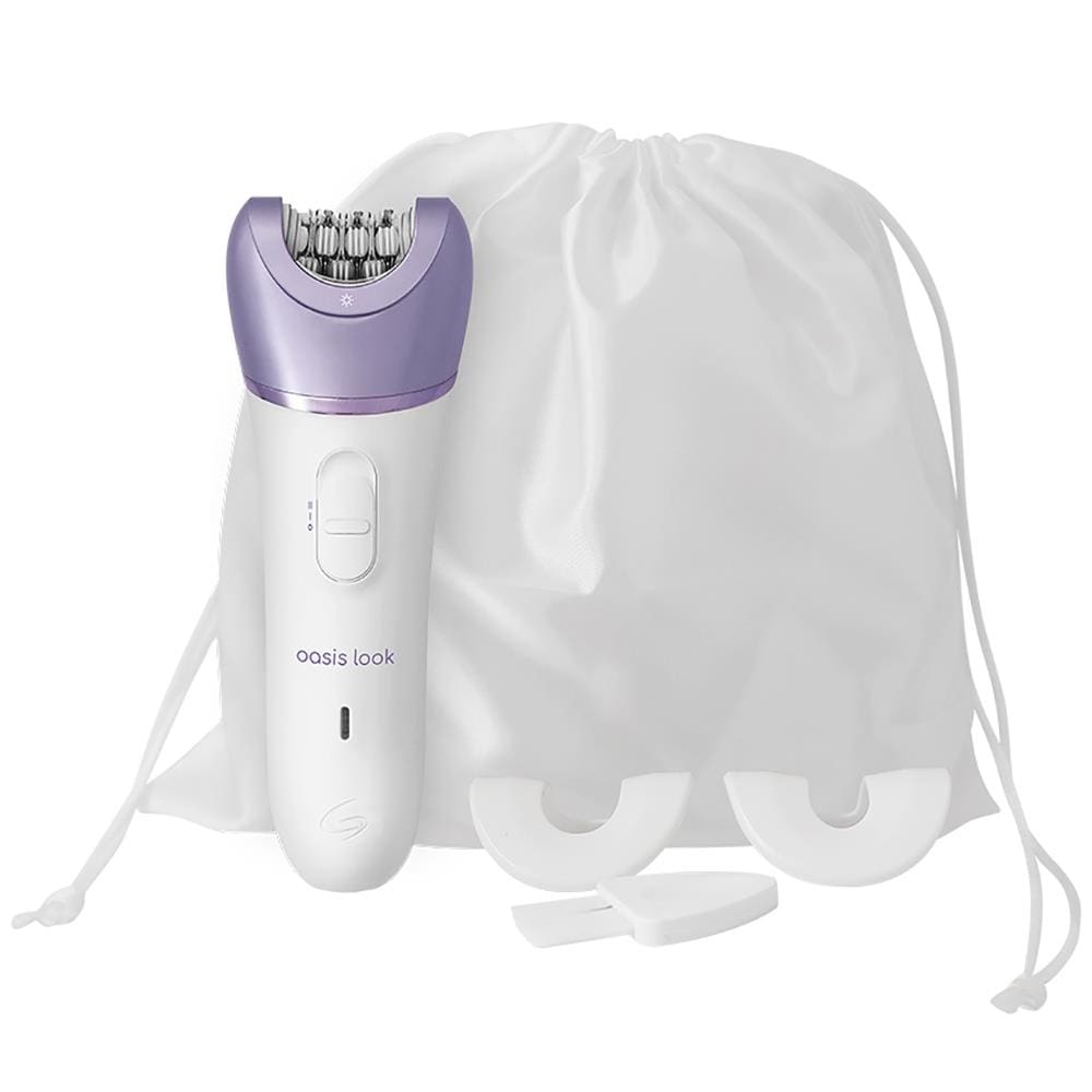 Depilador GA.MA Italy Oasis Look W&D Branco e Roxo - 2