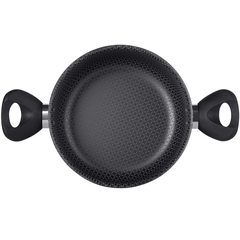 Caçarola Multiflon Páprika em Alumínio com Revestimento Antiaderente e Tampa de Vidro com Saída de Vapor Vermelha - 20 cm - CACAROLA 20 PAPRIKA VERMELHA MULTIFLON - 2