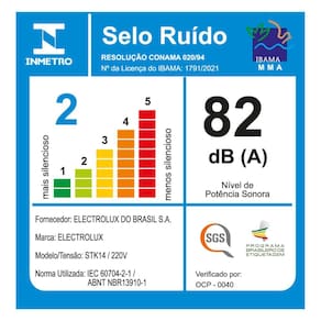 Aspirador de Pó Vertical 2 em 1 Electrolux Denim Blue STK14 1300W - Azul