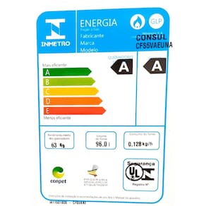 Fogão Consul 5 Bocas CFS5VAE com Mesa de Vidro e Acendimento Automático Bivolt – Preto