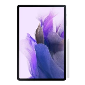 Tablet Samsung Galaxy S7 FE T735 com Caneta S Pen, Tela imersiva 12.4", 128GB, Wi-fi e 4G, Câmera 8MP, Android 11 e Processador Octa-Core - Prata