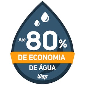 Lavadora de Alta Pressão WAP Combate Turbo Ultra 2600 2.100PSI com Mangueira Desentupidora e Lança com Bico Regulável - 1700W