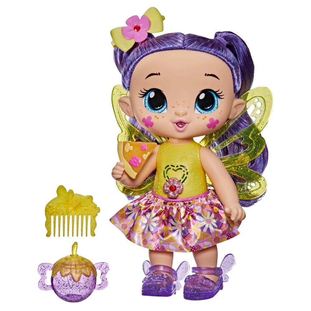 Boneca Baby Alive Glo Pixies Siena Sparkle F2593 Hasbro - 26,5 cm