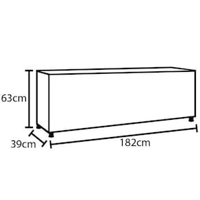 Rack Madetec Cross com 182 cm de Largura, Ideal para TV de Até 65”