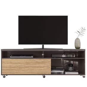 Rack Madetec Cross com 182 cm de Largura, Ideal para TV de Até 65”