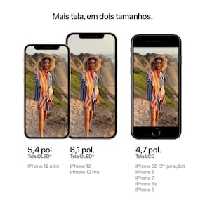 Apple iPhone 12 128GB - Preto