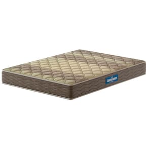 Colchão King Size Probel Guarda Costas Próintense DF Espuma D33 22x193x203cm - Bege/Marrom