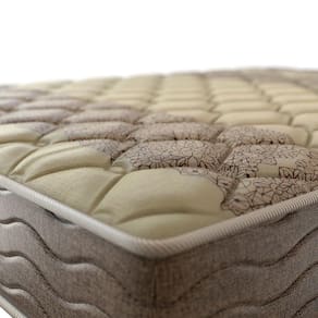 Colchão King Size Probel Guarda Costas Próintense DF Espuma D33 22x193x203cm - Bege/Marrom
