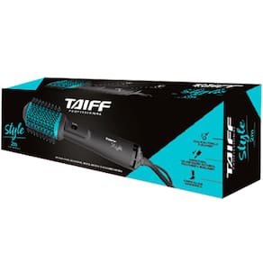 Escova Secadora Taiff Style Oval com Cerdas Duplas 1200W - Preta