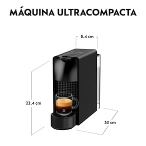 Cafeteira Nespresso Essenza Mini C30 com Kit de Cápsulas para Degustação - Preta