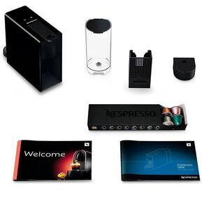 Máquina de Café Nespresso Essenza Mini C30 com Kit de Cápsulas Para Degustação - Preta